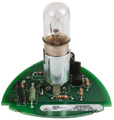 Edwards Signaling - Incandescent Lamp, Clear, Flashing, Stackable Tower Light Module - 120 VAC, 0.08 Amp, IP54, IP65 Ingress Rating, 3R, 4X NEMA Rated, Panel Mount, Pipe Mount - Benchmark Tooling