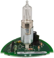 Edwards Signaling - Halogen Lamp, Clear, Flashing, Stackable Tower Light Module - 120 VAC, 0.11 Amp, IP54, IP65 Ingress Rating, 3R, 4X NEMA Rated, Panel Mount, Pipe Mount - Benchmark Tooling