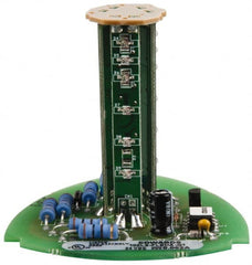 Edwards Signaling - LED Lamp, Amber, Flashing, Stackable Tower Light Module - 24 VDC, 0.06 Amp, IP54, IP65 Ingress Rating, 3R, 4X NEMA Rated, Panel Mount, Pipe Mount - Benchmark Tooling