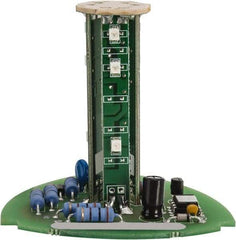 Edwards Signaling - LED Lamp, Blue, Flashing, Stackable Tower Light Module - 24 VDC, 0.06 Amp, IP54, IP65 Ingress Rating, 3R, 4X NEMA Rated, Panel Mount, Pipe Mount - Benchmark Tooling