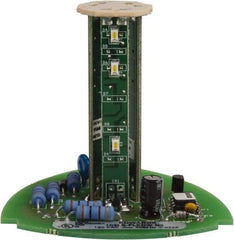 Edwards Signaling - LED Lamp, White, Flashing, Stackable Tower Light Module - 120 VAC, 0.02 Amp, IP54, IP65 Ingress Rating, 3R, 4X NEMA Rated, Panel Mount, Pipe Mount - Benchmark Tooling