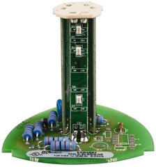 Edwards Signaling - LED Lamp, Green, Steady, Stackable Tower Light Module - 120 VAC, 0.02 Amp, IP54, IP65 Ingress Rating, 3R, 4X NEMA Rated, Panel Mount, Pipe Mount - Benchmark Tooling