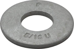 Armor Coat - 5/16" Screw, Grade 8 Alloy Steel USS Flat Washer - 3/8" ID x 7/8" OD, 0.094" Thick - Benchmark Tooling