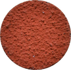 3M - 1" Disc Diam, 50 Grit, Ceramic Quick Change Disc - Type R Attaching System, Coated, Orange, Coarse Grade, 30,000 RPM, 777F Series - Benchmark Tooling