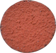 3M - 1" Disc Diam, 60 Grit, Ceramic Quick Change Disc - Type R Attaching System, Coated, Orange, Medium Grade, 30,000 RPM, 777F Series - Benchmark Tooling