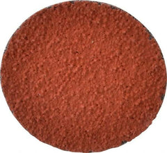3M - 1-1/2" Disc Diam, 60 Grit, Ceramic Quick Change Disc - Type R Attaching System, Coated, Orange, Medium Grade, 30,000 RPM, 777F Series - Benchmark Tooling