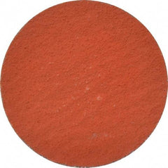 3M - 2" Disc Diam, 100 Grit, Ceramic Alumina Quick Change Disc - Type R Attaching System, Coated, Orange, Fine Grade, 25,000 RPM, 777F Series - Benchmark Tooling