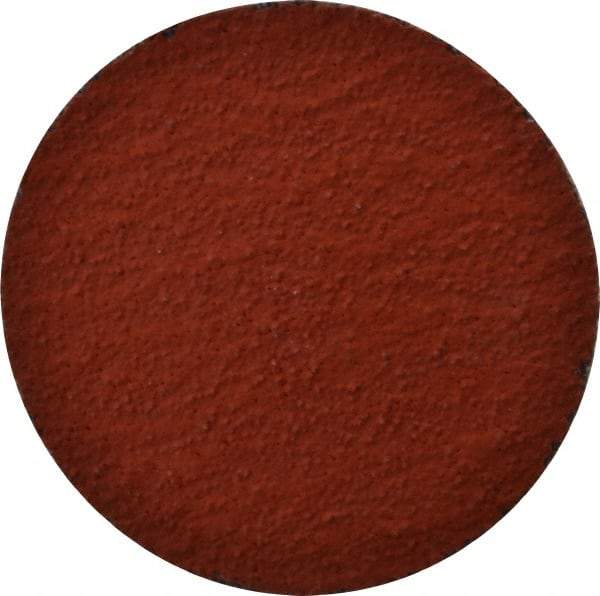 3M - 2" Disc Diam, 60 Grit, Ceramic Quick Change Disc - Type P Attaching System, Coated, Orange, Medium Grade, 25,000 RPM, 777F Series - Benchmark Tooling