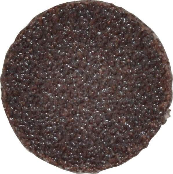 3M - 1" Disc Diam, 36 Grit, Aluminum Oxide Quick Change Disc - Type R Attaching System, Coated, Brown, Very Coarse Grade, 30,000 RPM, 361F Series - Benchmark Tooling