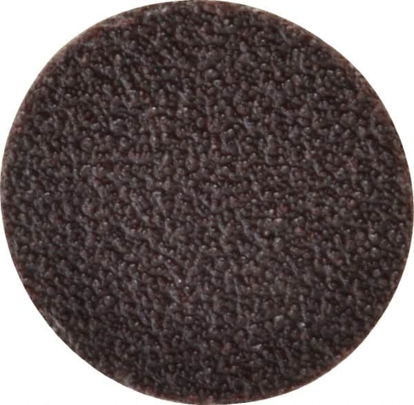 3M - 1-1/2" Disc Diam, 50 Grit, Aluminum Oxide Quick Change Disc - Type R Attaching System, Coated, Brown, Coarse Grade, 30,000 RPM, 361F Series - Benchmark Tooling