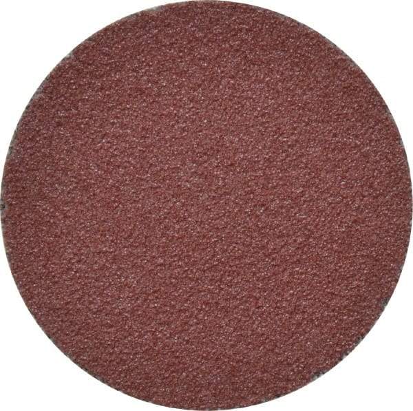 3M - 1-1/2" Disc Diam, 120 Grit, Aluminum Oxide Quick Change Disc - Type R Attaching System, Coated, Brown, Fine Grade, 30,000 RPM, 361F Series - Benchmark Tooling