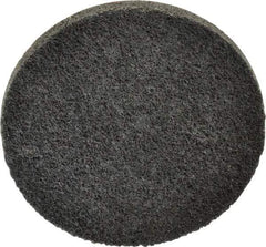 3M - 3" Disc Diam, Silicon Carbide Quick Change Disc - Type R Attaching System, Nonwoven, Gray, Fine Grade, 15,100 RPM - Benchmark Tooling