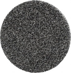 3M - 2" Disc Diam, Silicon Carbide Quick Change Disc - Type S Attaching System, Nonwoven, Gray, Fine Grade, 22,100 RPM - Benchmark Tooling