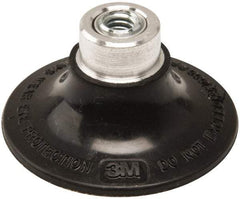 3M - 2" Diam Quick-Change Type P Disc Backing Pad - Hard Density, 25,000 RPM, Roloc TP Compatible - Benchmark Tooling