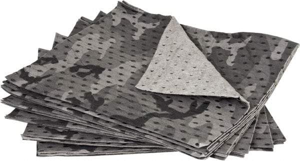 PRO-SAFE - 25 Gal Capacity per Package, Universal Roll - 150' Long x 15" Wide, Polypropylene - Benchmark Tooling