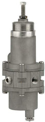 ARO/Ingersoll-Rand - 3/8" NPT Port 1 Piece Filter/Regulator FRL Unit - Stainless Steel Bowl, 20 SCFM, 250 Max psi, 8.35" High, Manual Drain - Benchmark Tooling