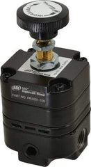 ARO/Ingersoll-Rand - 3/8 NPT Port, 14 CFM, Zinc Precision Constant Bleed Regulator - 2 to 120 psi Range, 150 Max psi Supply Pressure, 1/4" Gauge Port Thread, 2.12" Wide x 4.55" High - Benchmark Tooling