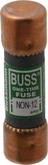 Cooper Bussmann - 125 VDC, 250 VAC, 12 Amp, Fast-Acting General Purpose Fuse - Fuse Holder Mount, 50.8mm OAL, 50 at AC/DC kA Rating, 9/16" Diam - Benchmark Tooling