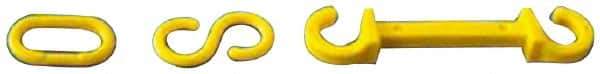 NMC - Barrier C-Hook - Plastic, Yellow - Benchmark Tooling
