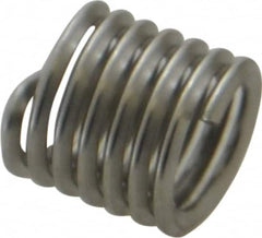 Recoil - 5/16-18 UNC, 0.469" OAL, Free Running Helical Insert - 6-5/8 Free Coils, Tanged, Stainless Steel, 1-1/2D Insert Length - Benchmark Tooling