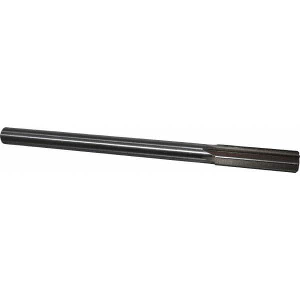 Interstate - 0.621" High Speed Steel 6 Flute Chucking Reamer - Benchmark Tooling