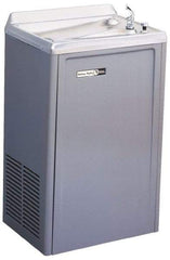 Halsey Taylor - 13.5 GPH Cooling Capacity Deluxe Standard Wall-Mounted Water Cooler & Fountain - Vinyl Cabinet, 20 to 105 psi, 120 VAC Volts, 625 Watts, 7.8 Full Load Amperage - Benchmark Tooling