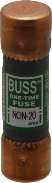 Cooper Bussmann - 125 VDC, 250 VAC, 20 Amp, Fast-Acting General Purpose Fuse - Fuse Holder Mount, 50.8mm OAL, 50 at AC/DC kA Rating, 9/16" Diam - Benchmark Tooling