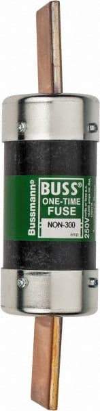 Cooper Bussmann - 125 VDC, 250 VAC, 300 Amp, Fast-Acting General Purpose Fuse - Bolt-on Mount, 8-5/8" OAL, 10 (RMS Symmetrical) kA Rating, 2-1/16" Diam - Benchmark Tooling