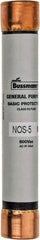 Cooper Bussmann - 600 VAC, 5 Amp, Fast-Acting General Purpose Fuse - Fuse Holder Mount, 127mm OAL, 50 at AC/DC kA Rating, 13/16" Diam - Benchmark Tooling