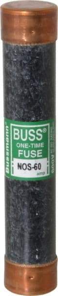 Cooper Bussmann - 600 VAC, 60 Amp, Fast-Acting General Purpose Fuse - Fuse Holder Mount, 5-1/2" OAL, 50 at AC/DC kA Rating, 1-1/16" Diam - Benchmark Tooling