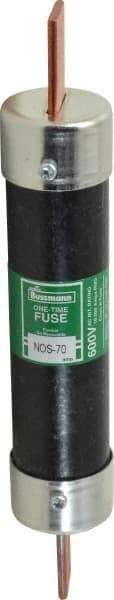 Cooper Bussmann - 600 VAC, 70 Amp, Fast-Acting General Purpose Fuse - Bolt-on Mount, 7-7/8" OAL, 10 (RMS Symmetrical) kA Rating, 1-5/16" Diam - Benchmark Tooling