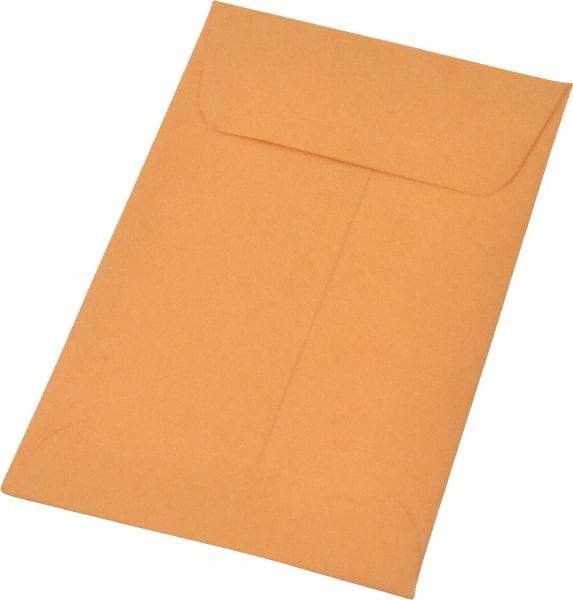 Quality Park - 4-1/4" Long x 2-1/2" Wide Gummed Flap Kraft Coin Envelope - 20 Lb Paper Weight - Benchmark Tooling