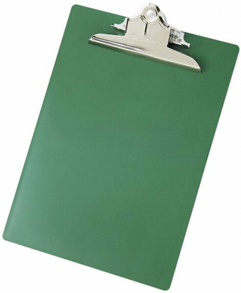 Saunders - 13 Inch Long x 9 Inch Wide x 1-3/4 Inch High, Clip Board - Green - Benchmark Tooling