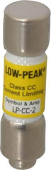 Cooper Bussmann - 300 VDC, 600 VAC, 2 Amp, Time Delay General Purpose Fuse - Fuse Holder Mount, 1-1/2" OAL, 20 at DC, 200 at AC (RMS) kA Rating, 13/32" Diam - Benchmark Tooling