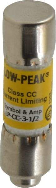 Cooper Bussmann - 150 VDC, 600 VAC, 3.5 Amp, Time Delay General Purpose Fuse - Fuse Holder Mount, 1-1/2" OAL, 20 at DC, 200 at AC (RMS) kA Rating, 13/32" Diam - Benchmark Tooling