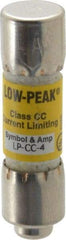 Cooper Bussmann - 150 VDC, 600 VAC, 4 Amp, Time Delay General Purpose Fuse - Fuse Holder Mount, 1-1/2" OAL, 20 at DC, 200 at AC (RMS) kA Rating, 13/32" Diam - Benchmark Tooling