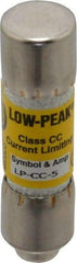 Cooper Bussmann - 150 VDC, 600 VAC, 5 Amp, Time Delay General Purpose Fuse - Fuse Holder Mount, 1-1/2" OAL, 20 at DC, 200 at AC (RMS) kA Rating, 13/32" Diam - Benchmark Tooling