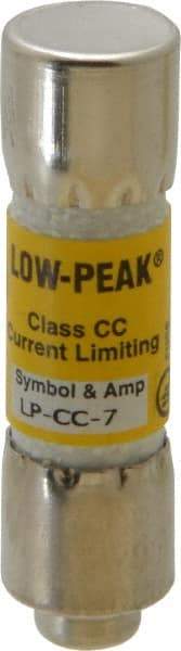 Cooper Bussmann - 150 VDC, 600 VAC, 7 Amp, Time Delay General Purpose Fuse - Fuse Holder Mount, 1-1/2" OAL, 20 at DC, 200 at AC (RMS) kA Rating, 13/32" Diam - Benchmark Tooling