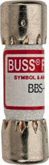 Cooper Bussmann - 600 VAC, 0.4 Amp, Fast-Acting General Purpose Fuse - Fuse Holder Mount, 1-3/8" OAL, 10 at AC kA Rating, 13/32" Diam - Benchmark Tooling