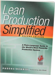 Made in USA - Lean Production Simplified: A Plain Language Guide to the World's Most Powerful Production System Publication, 1st Edition - by Pascal Dennis, 2002 - Benchmark Tooling