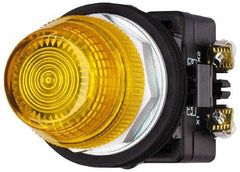 Eaton Cutler-Hammer - 30-1/2mm Mount Hole, Pushbutton Switch - Illuminated - Benchmark Tooling