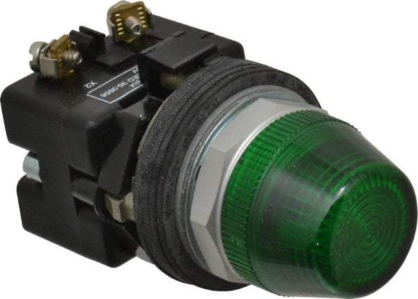 Eaton Cutler-Hammer - 30-1/2mm Mount Hole, Pushbutton Switch - Illuminated - Benchmark Tooling