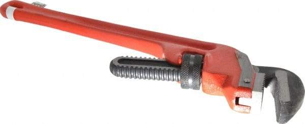 Ridgid - 18" Steel End Pipe Wrench - 2-1/2" Pipe Capacity - Benchmark Tooling