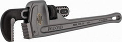 Ridgid - 14" Aluminum Straight Pipe Wrench - 2" Pipe Capacity - Benchmark Tooling