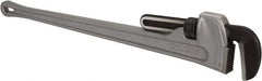 Ridgid - 48" Aluminum Straight Pipe Wrench - 6" Pipe Capacity - Benchmark Tooling