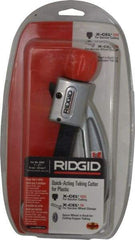 Ridgid - 1/4" to 2" Pipe Capacity, Tube Cutter - Cuts Plastic - Benchmark Tooling