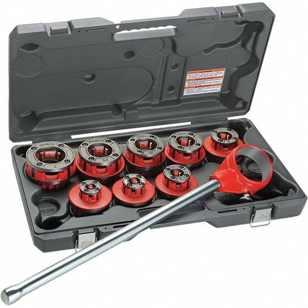 Ridgid - Pipe Threader Dies Material: Steel Thread Size (Inch): 1/2 - 2" - Benchmark Tooling