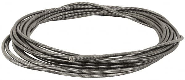 Ridgid - 3/8" x 75' Drain Cleaning Machine Cable - Inner Core, 3/4" to 4" Pipe, Use with Models K375 & K3800 - Benchmark Tooling