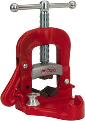 Ridgid - 1/8" to 3" Pipe Capacity, Bench Yoke Vise - Benchmark Tooling