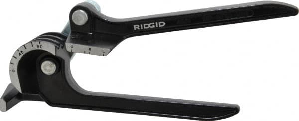 Ridgid - 1/4 to 3/8" Capacity, Tubing Bender - Works on Soft Copper & Thin-Walled Tubing - Benchmark Tooling